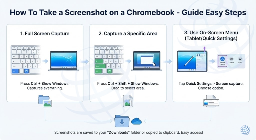 How To Take a Screenshot on a Chromebook
