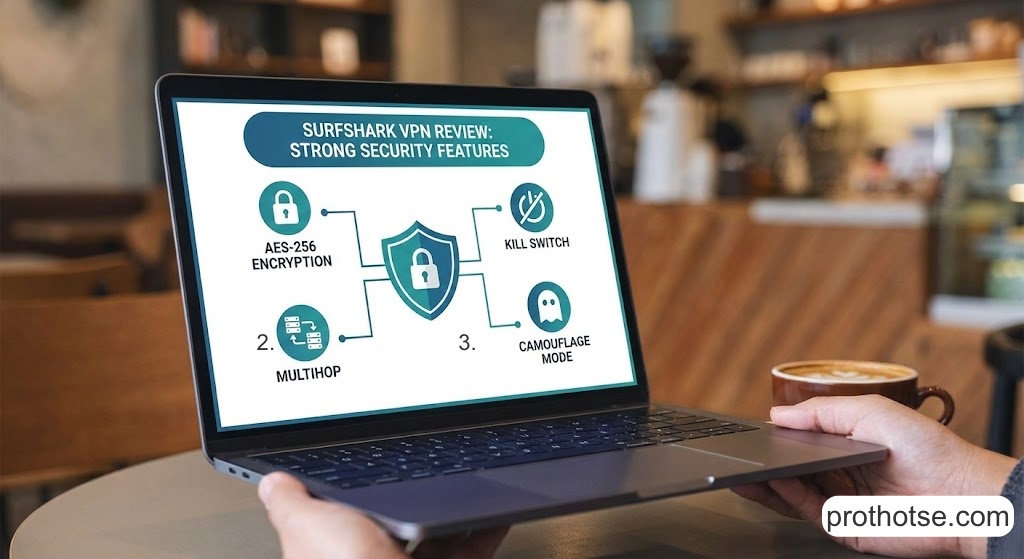 Surfshark VPN Review: Strong Security Features